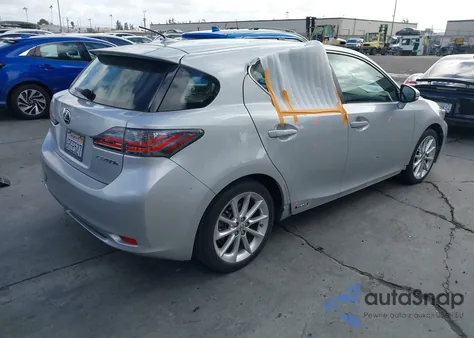 2011 Lexus Ct 200 из США, поврежденный, VIN JTHKD5BH1B2004562